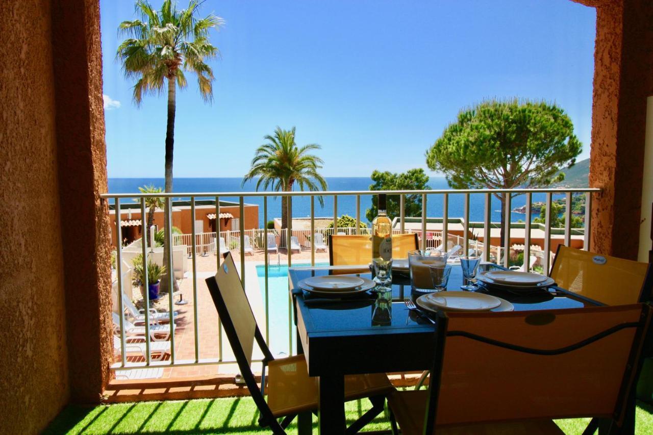 Apartmán Entre Mer Et Massif Forestier De L'Esterel Théoule-sur-Mer Exteriér fotografie